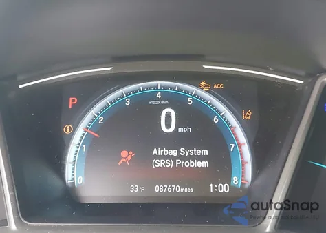 2020 Honda Civic Touring from USA, damaged, VIN 19XFC1F90LE210543